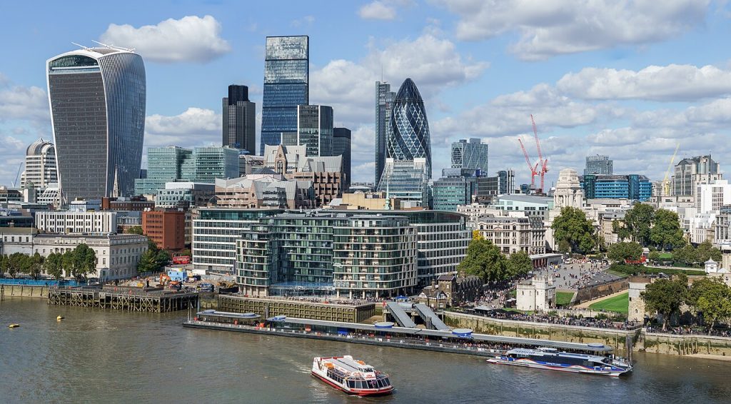 City of London skyline, United Kingdom
